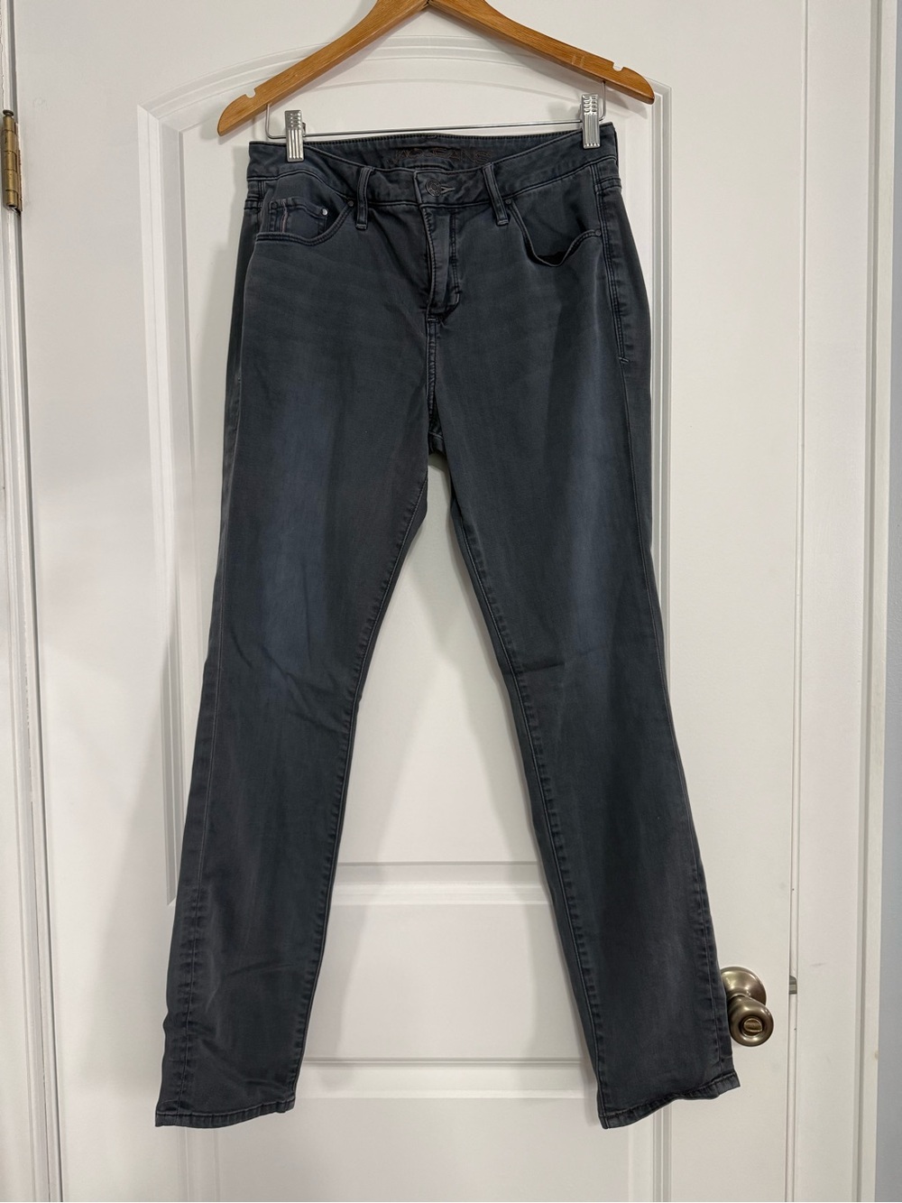 Women's JAG Jeans Gray Mid Rise Skinny Jeans